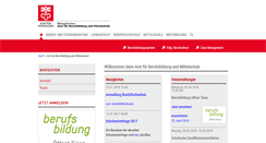 Desktop Screenshot of bwz.ch